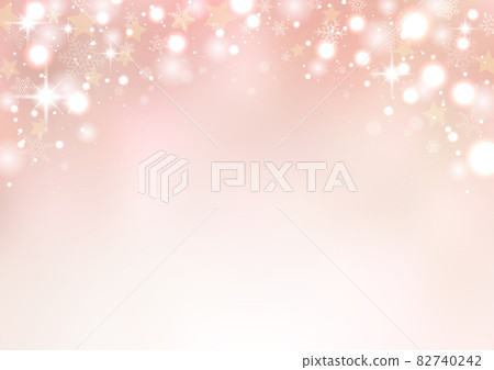 聖誕燈飾粉紅色的簡單風景 聖誕燈飾粉紅色的簡單風景 82740242