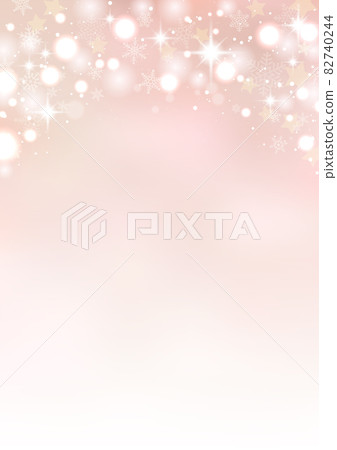 聖誕燈飾粉紅色的簡單風景 聖誕燈飾粉紅色的簡單風景 82740244
