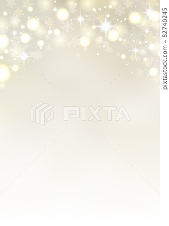 聖誕燈飾金色的簡單風景 聖誕燈飾金色的簡單風景 82740245