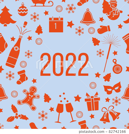 Happy New Year 2022 Merry Christmas Holiday Gift 82742166