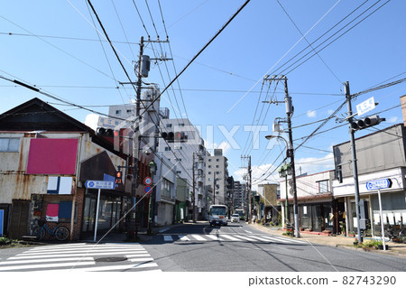 東京青梅市的城市景觀 東京青梅市的城市景觀 82743290