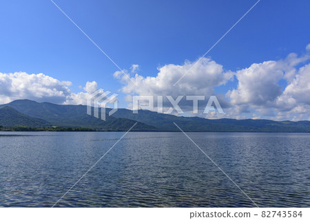 Lake Kussharo from Wakoto Peninsula Lake Kussharo from Wakoto Peninsula 82743584