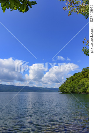 Lake Kussharo from Wakoto Peninsula Lake Kussharo from Wakoto Peninsula 82743643
