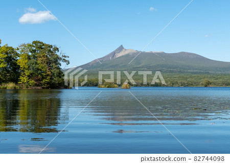 Onuma Quasi-National Park_Komagatake_Active Volcano Onuma Quasi-National Park_Komagatake_Active Volcano 82744098