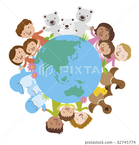 環境問題 地球生物 牽手與家人和植物相處 環境問題 地球生物 牽手與家人和植物相處 82745774