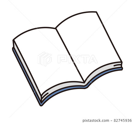 一本什麼都沒寫的打開的書 82745936