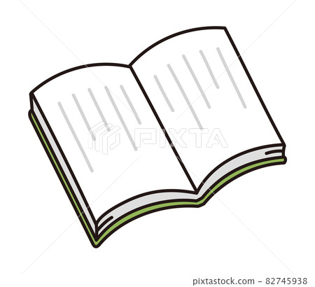 Vertically open book 82745938