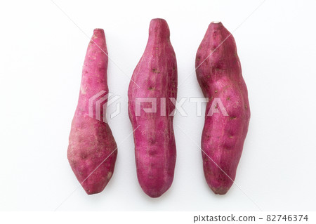 Sweet potato white background Sweet potato white background 82746374