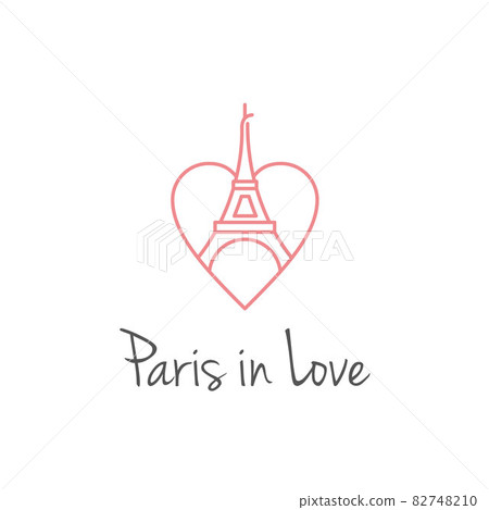 Eiffel tower paris france logo design - $4 - MasterBundles