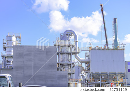 Industrial waste incinerator & power generation facility 82751129