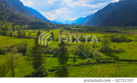 Amazing nature of Bavaria in the Allgau district of the German Alps Amazing nature of Bavaria in the Allgau district of the German Alps 82752197