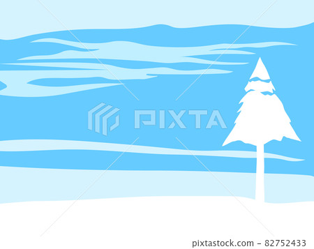冬天背景矢量圖 82752433