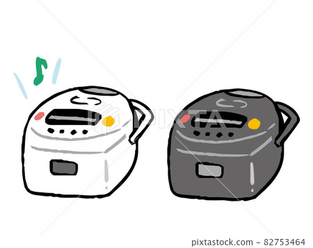 Premium Vector  Rice cooker cute flat cartoon illustration