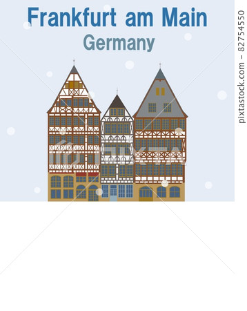 美因河畔法蘭克福 frankfurt-am-main 德國雪 82754550