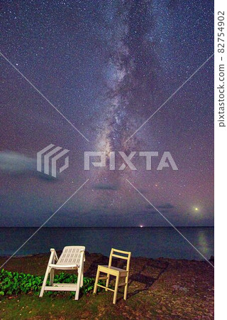 來間島海岸星圖 來間島海岸星圖 82754902