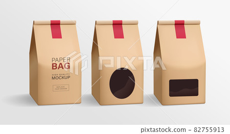Paper bag packaging mockups Paper bag packaging mockups 82755913