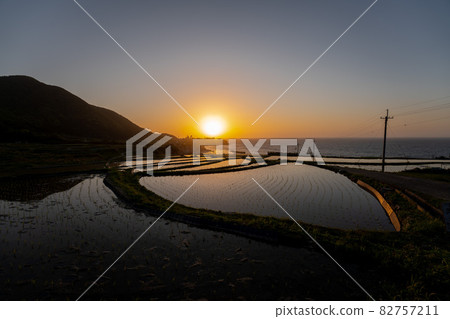  米大陽台晚上風景 82757211