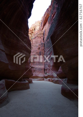 Jordan Petra Ruins Valley World Heritage Site Jordan Petra Ruins Valley World Heritage Site 82758707