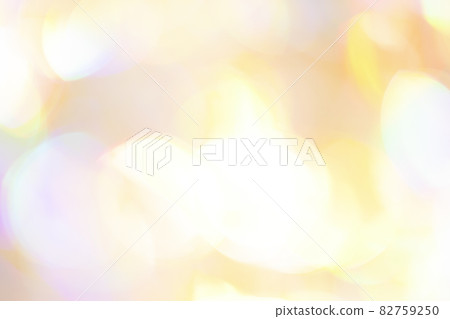 Yellow ball bokeh glitter (background material) 82759250
