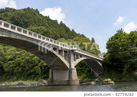 Sakai Bridge over the Naka River 82759282