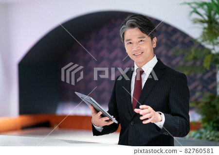 Male receptionist Photographing cooperation: WEEK Shibadaimon (Sun Frontier Fudousan) 82760581