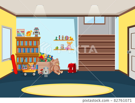 Kindergarten room interior design 82761071
