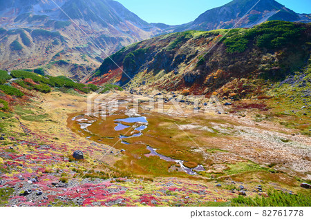立山血池 立山黑部阿爾卑斯山脈路線 富山縣 82761778