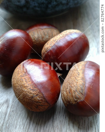 Large chestnut close-up Large chestnut close-up 82764774