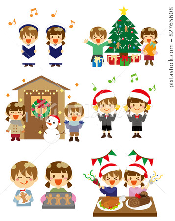 Christmas children set 82765608
