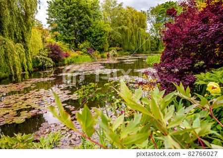 gardens of painter Claude Monet in Giverny, France gardens of painter Claude Monet in Giverny, France 82766027