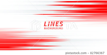 Abstract horizontal light red stripe lines on white background. 82766367