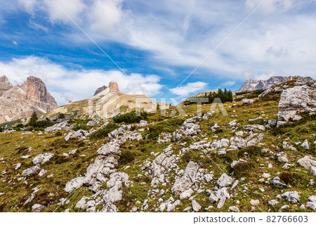 Dolomiti di Sesto Italy - Sesto or Sexten Dolomites from the Tre Cime di Lavaredo 82766603