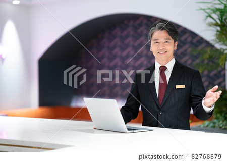 Male receptionist Photographing cooperation: WEEK Shibadaimon (Sun Frontier Fudousan) 82768879