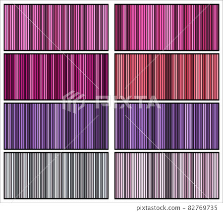 Stripe background template. Vertical lines pattern. Striped vector backdrop set. Stripe background template. Vertical lines pattern. Striped vector backdrop set. 82769735