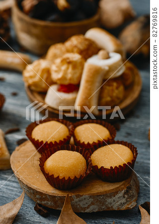 assorted spanish confection for All Saints Day 82769816