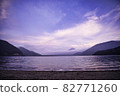 從本栖湖眺望富士山 82771260