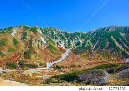 立山山脈、秋葉、別山和正山岳 立山山脈、秋葉、別山和正山岳 82771892
