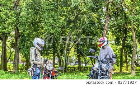 Bike life Parent-child touring 82771927