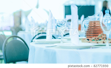 Magnificent stool for a holiday and table setting for gourmet ki 82771930