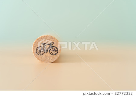 Bicycle stamp Bicycle stamp 82772352