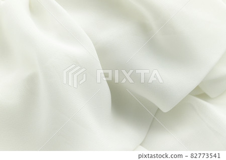 Close Up White Chiffon Fabric Texture Stock Photo - Image of fashion,  smooth: 102997800