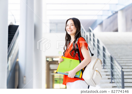 College student young woman 82774146
