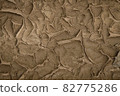 Cracked earth background texture. Abstract texture for background 82775286