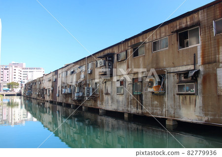 Kitakyushu city's sunken market Kitakyushu city's sunken market 82779936