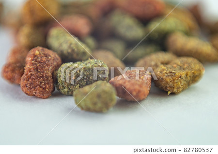 close up dry tasty pet food close up dry tasty pet food 82780537
