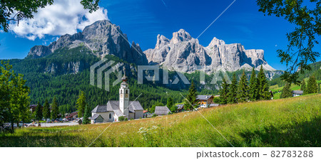 Church in Colfosco, Val Badia Church in Colfosco, Val Badia 82783288