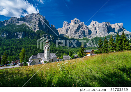 Church in Colfosco, Val Badia Church in Colfosco, Val Badia 82783289