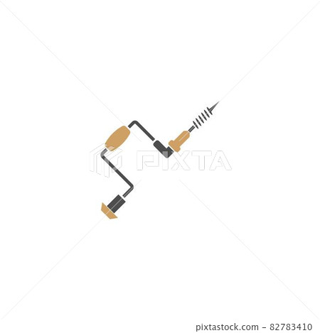 Construction drill icon logo design template Construction drill icon logo design template 82783410