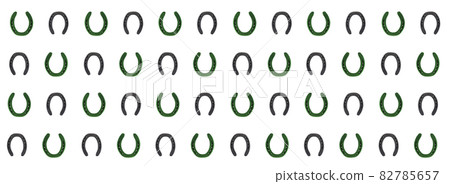 horseshoe iron pattern symbol of luck and success on white isolated background horseshoe iron pattern symbol of luck and success on white isolated background 82785657