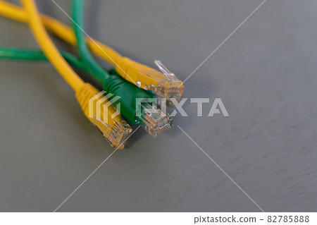 rj cable (Registered Jack) 45, to connect different devices to each other using a special cable - twisted pair rj cable (Registered Jack) 45, to connect different devices to each other using a special cable - twisted pair 82785888